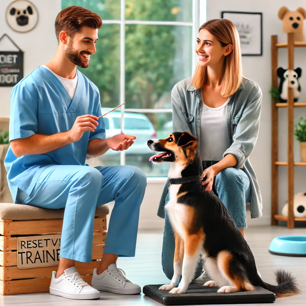 Behavioral Training in pet clinic